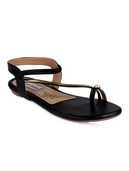 black back strap sandal - 15249586 - Very Small Image - 1
