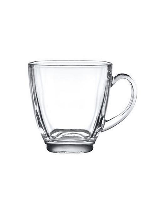 set of 4 double wall crystal clear glass tea mugs 195 ml - 15255761 - Very Small Image - 1
