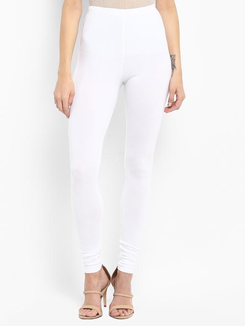 white polyester leggings - 15256356 - Very Small Image - 1