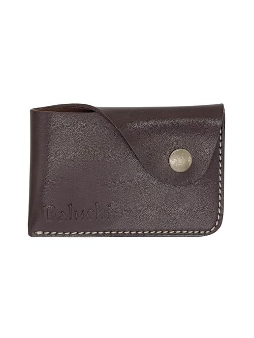 brown leatherette wallet - 15261132 - Very Small Image - 1
