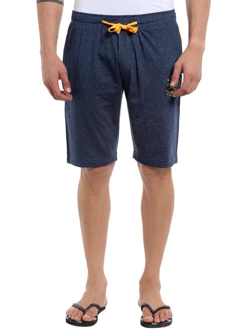 blue cotton shorts - 15262214 - Very Small Image - 1