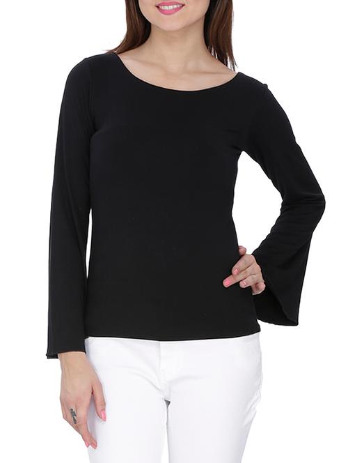 cut out back knitted top - 15263469 - Very Small Image - 1