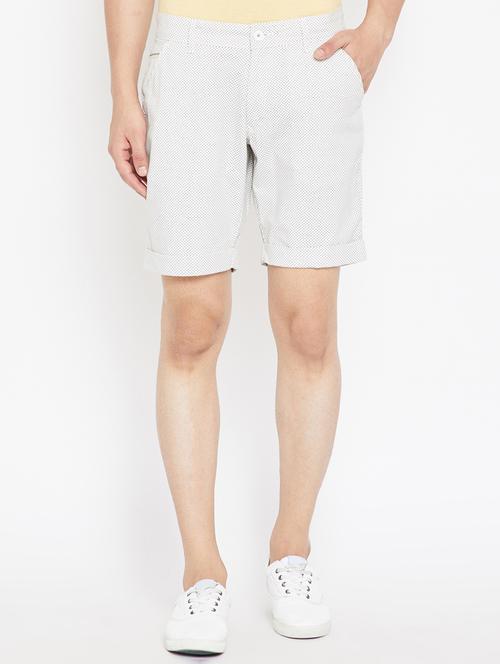 white cotton shorts - 15270514 - Very Small Image - 1