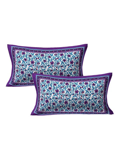 cotton printed pillow cover set(2 pieces)-27"x17" - 15274930 - Very Small Image - 1