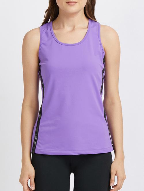 purple solid tank tee - 15277316 - Very Small Image - 1