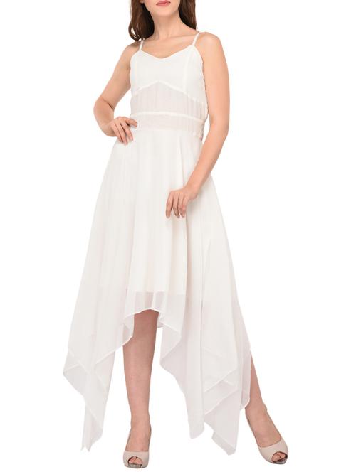 women's asymmetric solid dress - 15277924 - Very Small Image - 1