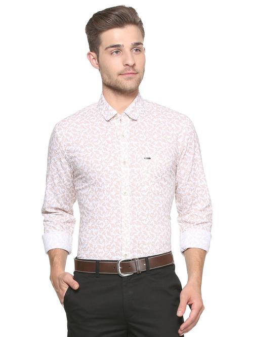 white cotton casual shirt - 15278732 - Very Small Image - 1