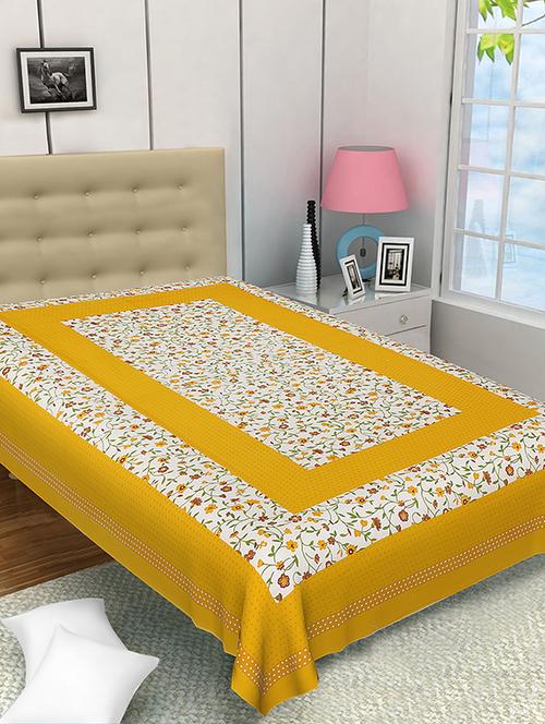 cotton jaipuri print single bedsheet ( 145 x 210 ) cm - 15282387 - Very Small Image - 1