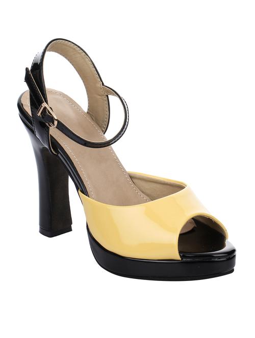 yellow ankle  strap sandal - 15285491 - Very Small Image - 1