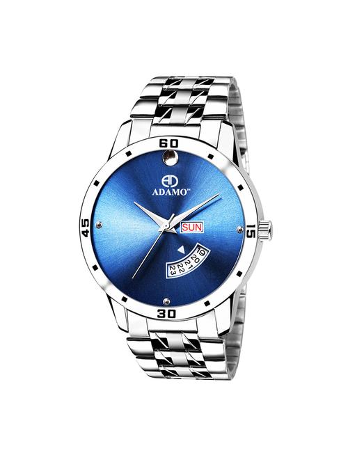 adamo designer (day & date) men's wrist watch a824sm05 - 15286779 - Very Small Image - 1