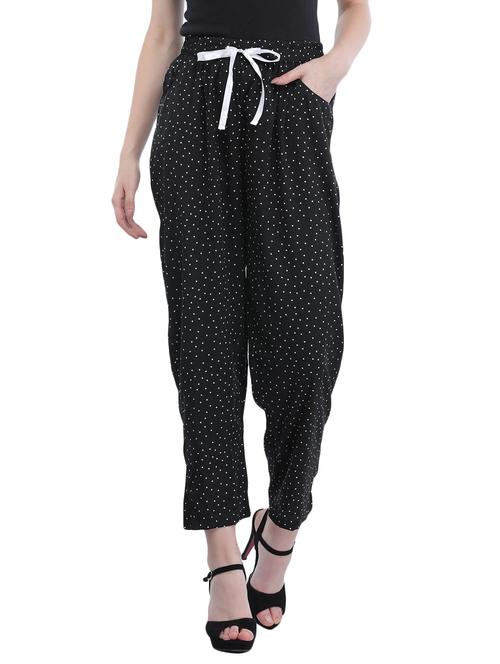 black straight palazzo - 15290875 - Very Small Image - 1