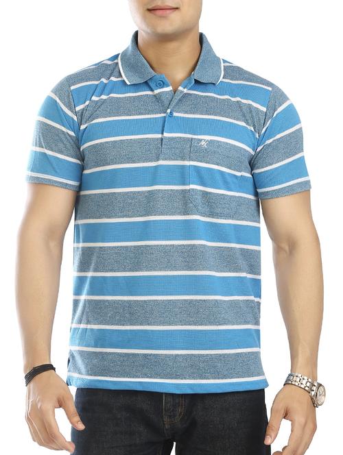 blue cotton pocket t-shirt - 15291845 - Very Small Image - 1