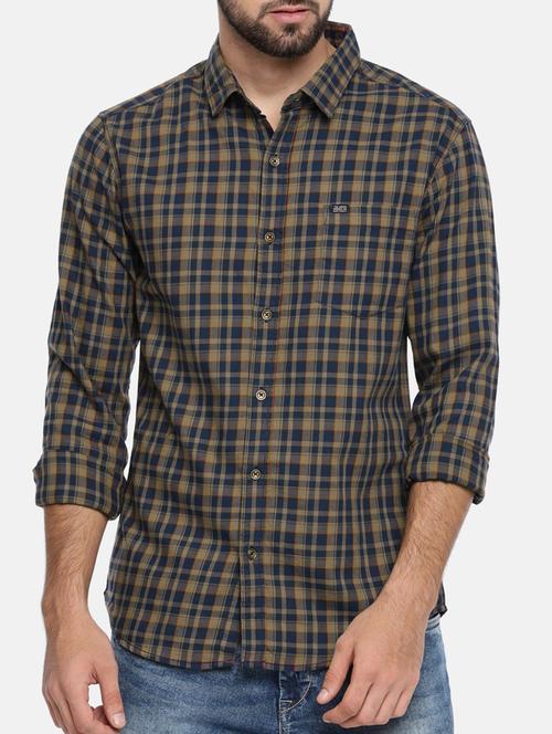 multi colored cotton casual shirt - 15291914 - Very Small Image - 1