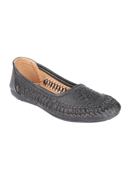 black pu ballerina - 15295499 - Very Small Image - 1