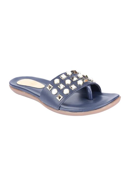 blue toe separator sandal - 15300495 - Very Small Image - 1