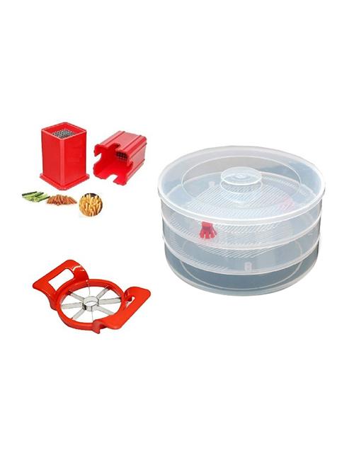 1 pc sprout maker + 1 pc apple cutter + 1 pc potato chips chipser - 15303656 - Very Small Image - 1