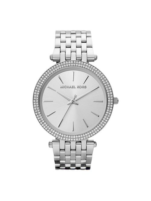 michael kors silver dial analog watch for women - mk3190 - 15305179 - Very Small Image - 1