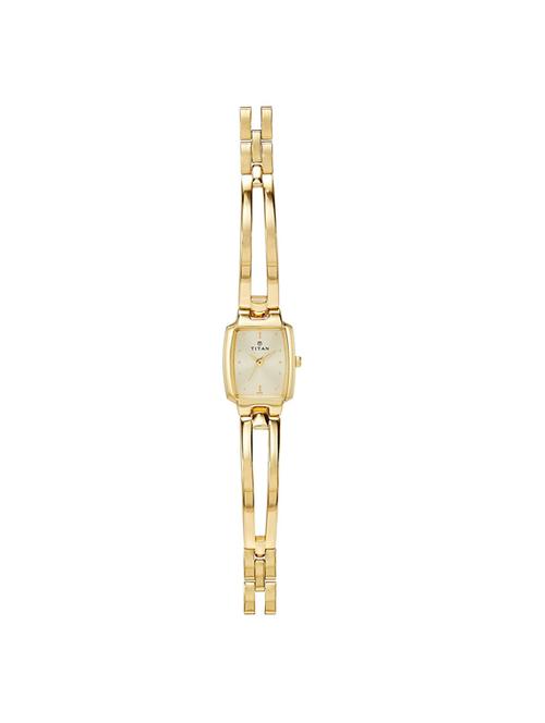 titan gold dial analog watch for women - 2131ym04 - 15305194 - Very Small Image - 1