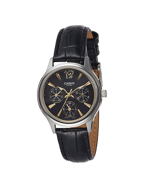 casio black dial analog watch for women - a861 - 15305328 - Very Small Image - 1