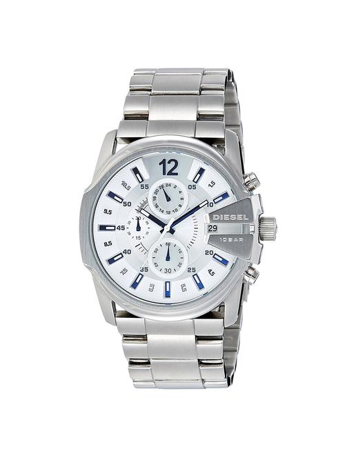 diesel silver dial chronograph watch for men - dz4181 - 15305557 - Very Small Image - 1