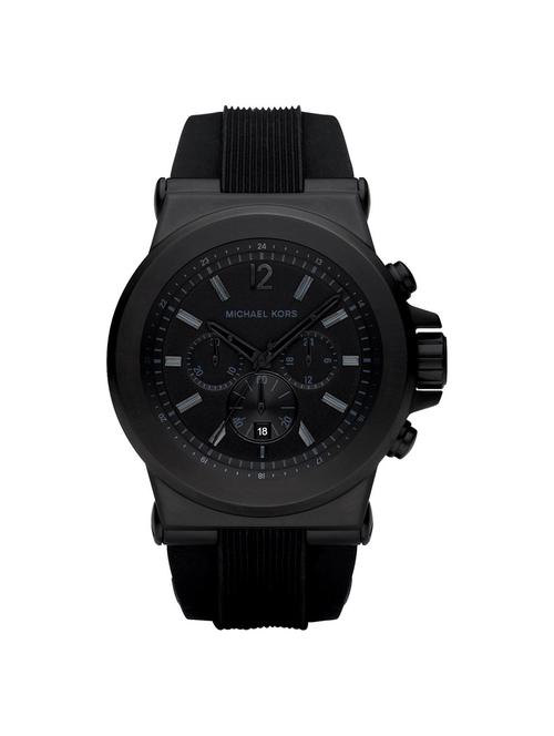 michael kors black dial chronograph watch for men - mk8152 - 15305564 - Very Small Image - 1
