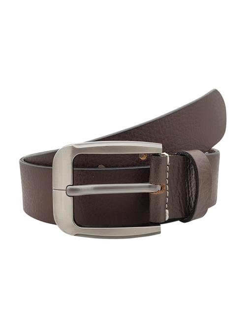 brown leather belt - 15306103 - Very Small Image - 1