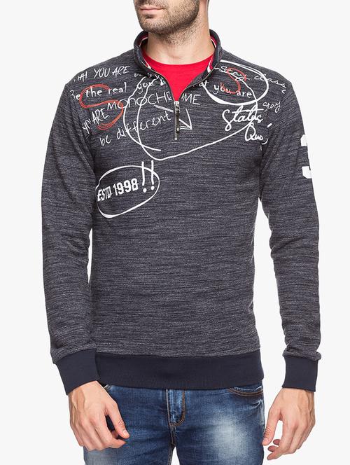 blue cotton sweatshirt - 15308235 - Very Small Image - 1