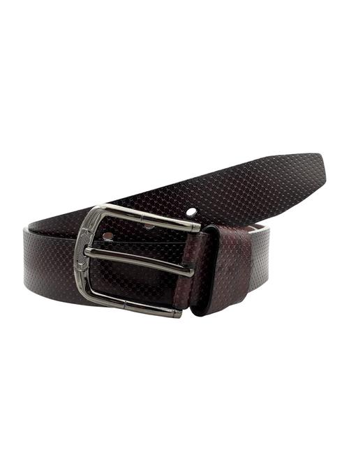 brown leatherette belt - 15308408 - Very Small Image - 1