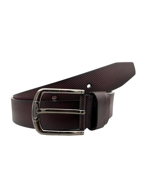 brown leatherette belt - 15308411 - Very Small Image - 1