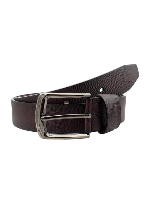 brown leatherette belt - 15308420 - Very Small Image - 1