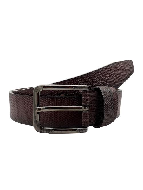 brown leatherette belt - 15308426 - Very Small Image - 1