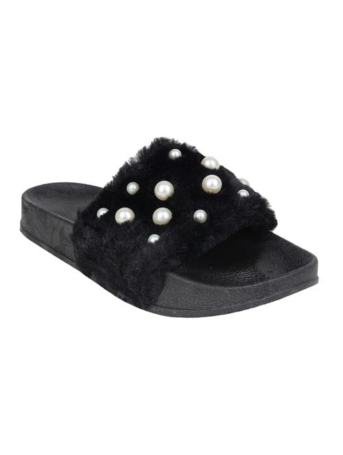 black slides  flip flop - 15310771 - Very Small Image - 1