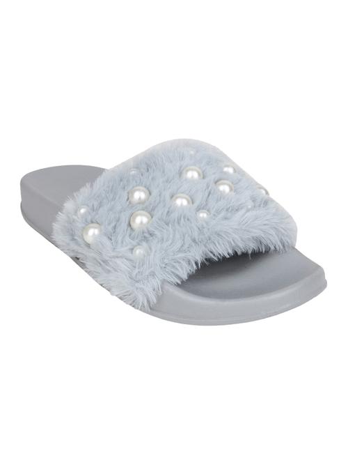 grey slides  flip flop - 15310772 - Very Small Image - 1