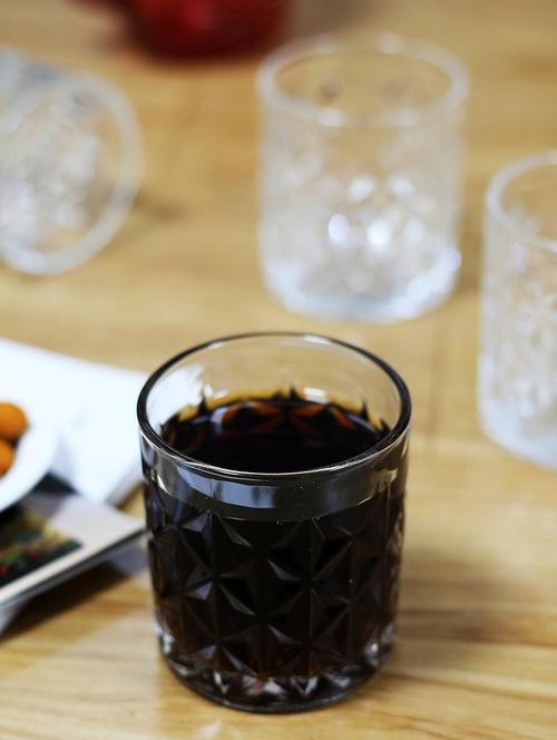 crystal cut glasses for beverages / juice / water - set of 6 - 15310993 - Very Small Image - 1