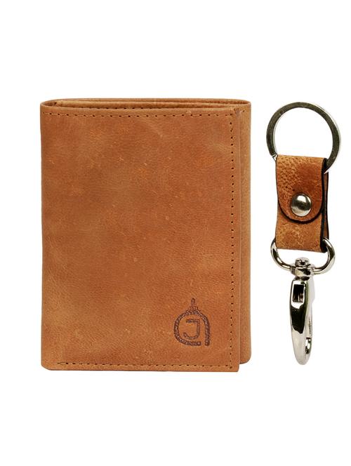 beige leather wallet - 15312257 - Very Small Image - 1