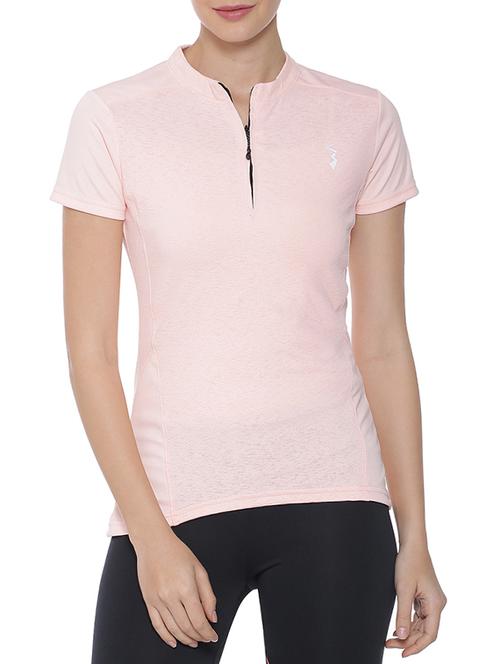 raglan sleeves zipper detail tee - 15313238 - Very Small Image - 1