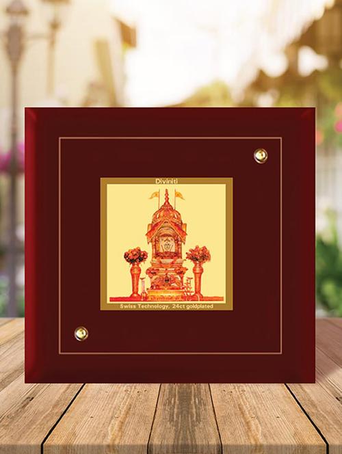 mdf photo frame gold plated normal foil rani sati - 15314622 - Very Small Image - 1