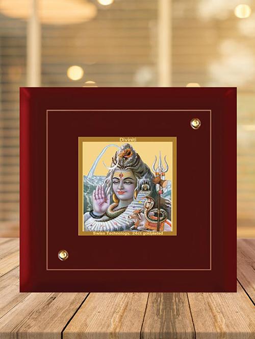 mdf photo frame gold plated normal foil shiv himalaya - 15314624 - Very Small Image - 1