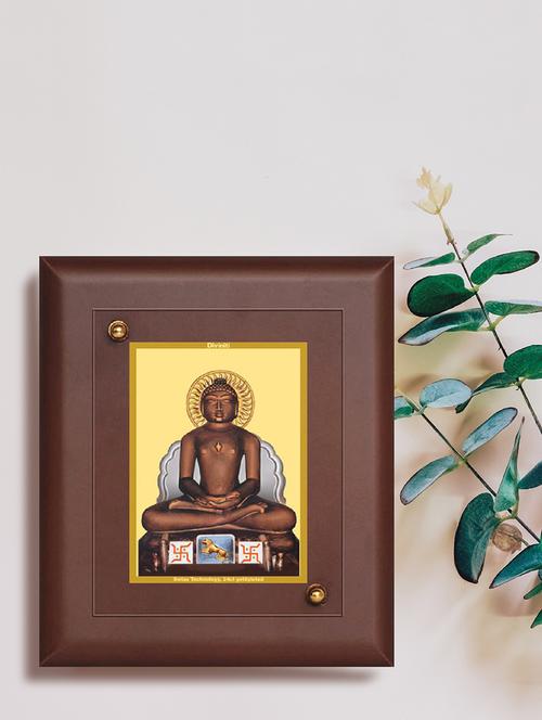 mdf wall hanging frame gold plated normal foil mahaveer - 15314668 - Very Small Image - 1