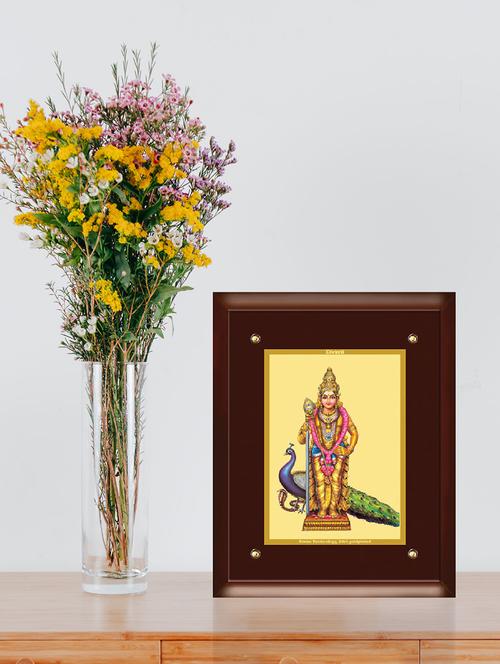 mdf wall hanging frame gold plated normal foil murgan - 15314760 - Very Small Image - 1