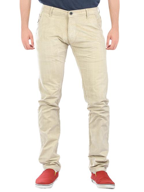 beige cotton corduroy trouser - 15315884 - Very Small Image - 1