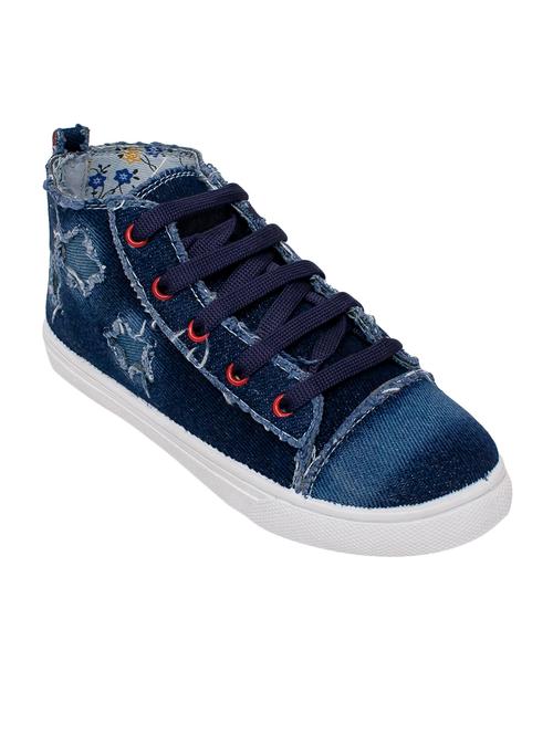 navy lace-up  sneaker - 15318047 - Very Small Image - 1