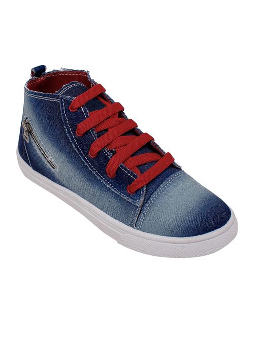 blue lace-up sneaker - 15318048 - Very Small Image - 1