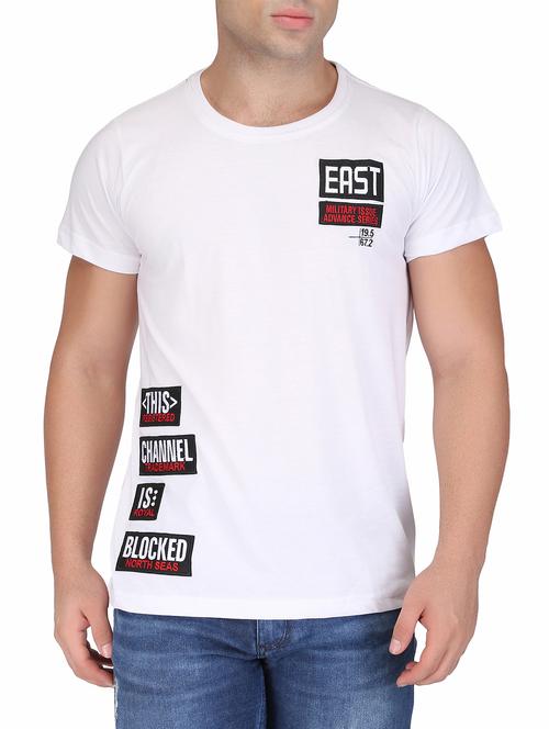 white cotton t-shirt - 15318450 - Very Small Image - 1
