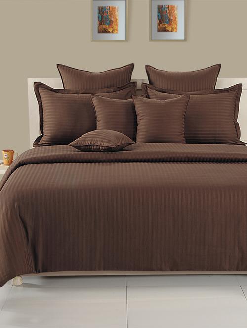 swayam brown colour bed in a bag set of 4 - 15318548 - Very Small Image - 1