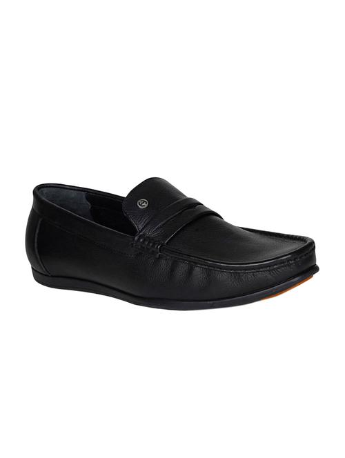 black Leather slip on loafer - 15321912 - Very Small Image - 1