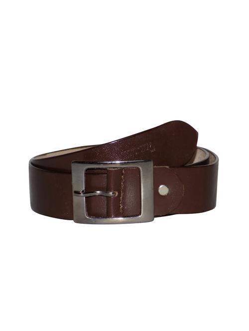 Brown Leather Belt - 15322972 - Very Small Image - 1