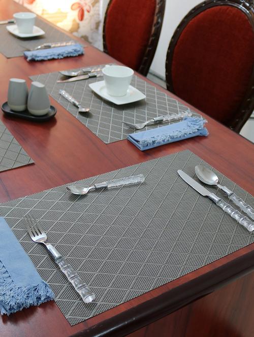 set of 6 plastic placemats - 15324560 - Very Small Image - 1