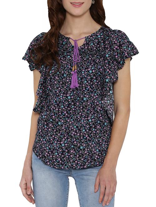 short sleeve printed top - 15325021 - Very Small Image - 1