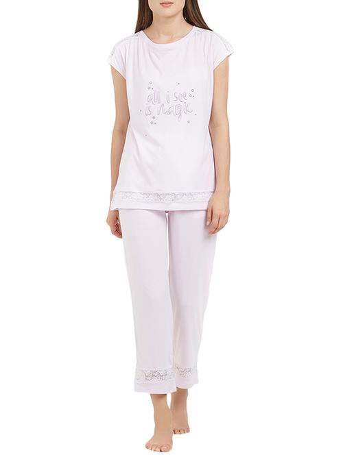 printed nightwear pajama set - 15328358 - Very Small Image - 1